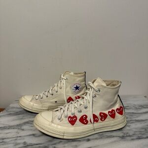 COMME des GARÇONS
Converse Chuck Taylor Men's 8.5
Women's 10.5 unisex adults